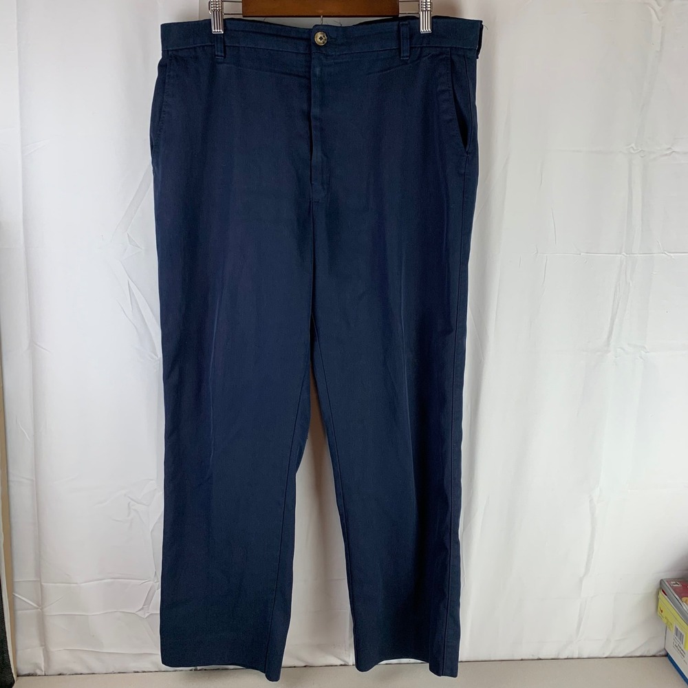 Bulwark Work Pants Mens 38 Navy Blue FR Flame Resistant Nomex Kevlar Utility